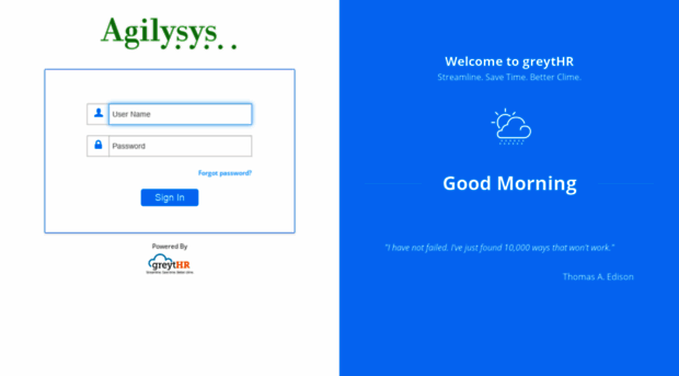agilysys.greythr.com