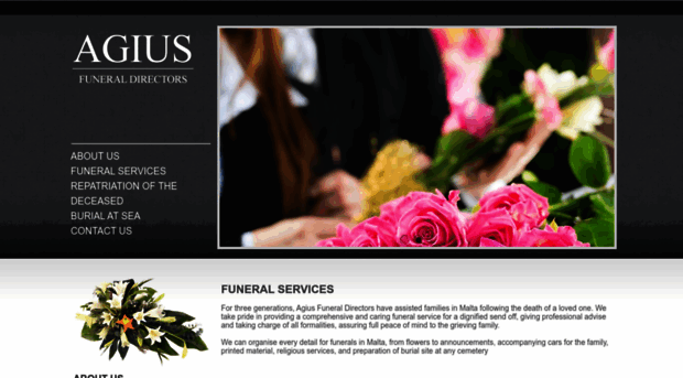 agiusfuneraldirectors.com