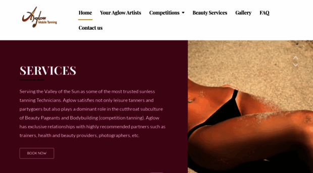 aglowtanning.com