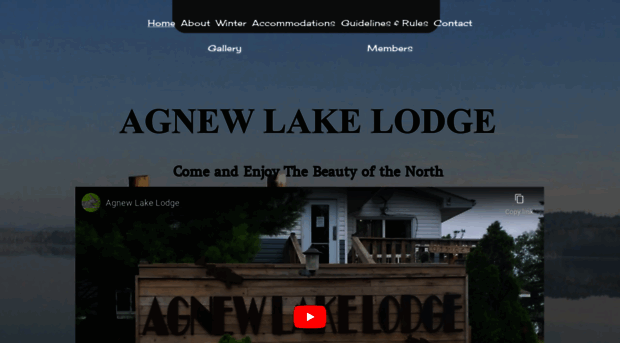 agnewlakelodge.com