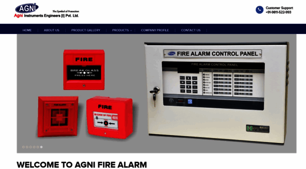 agnifirealarm.com