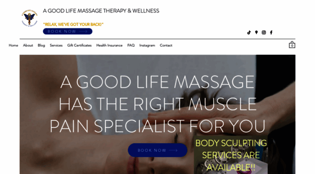 agoodlifemassage.com