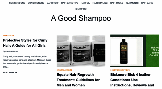 agoodshampoo.com