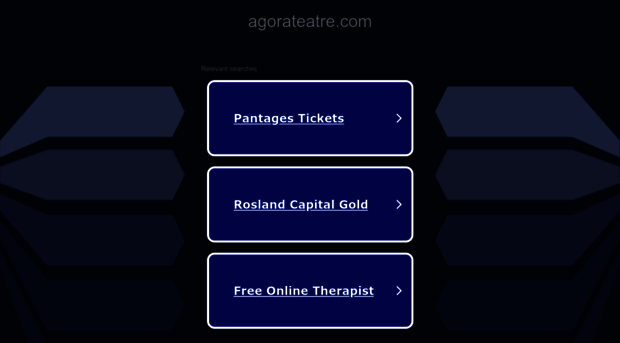 agorateatre.com