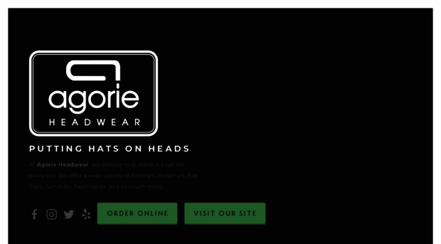 agorieheadwear.com