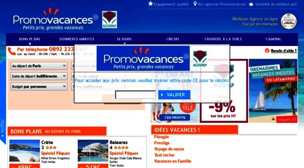 agospap.promovacances.com