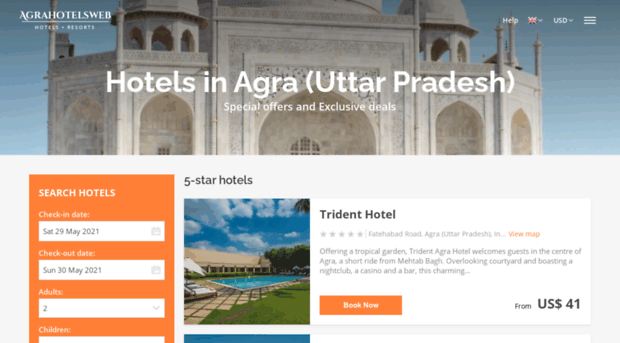 agrahotelsweb.com