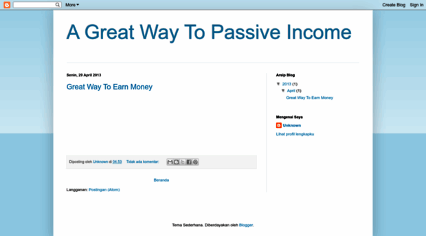 agreatwaytopassiveincome.blogspot.com