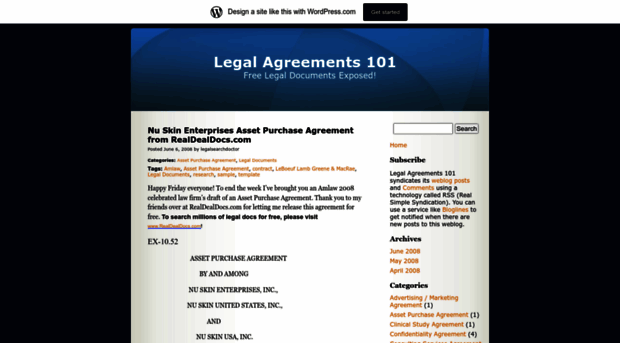 agreements.wordpress.com