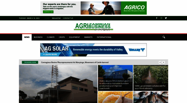 agribusinesszambia.com