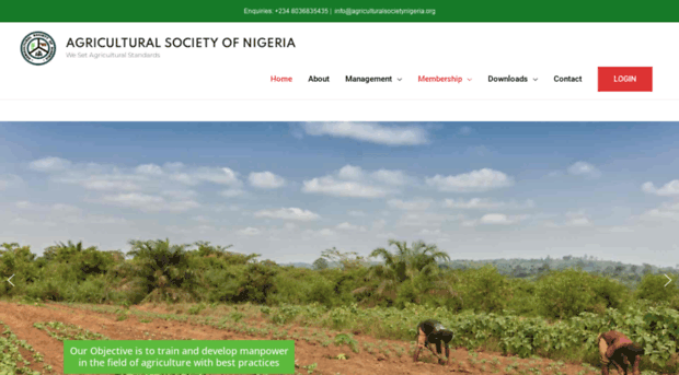 agriculturalsocietynigeria.org