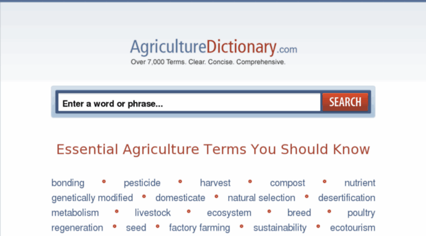 agriculturedictionary.com