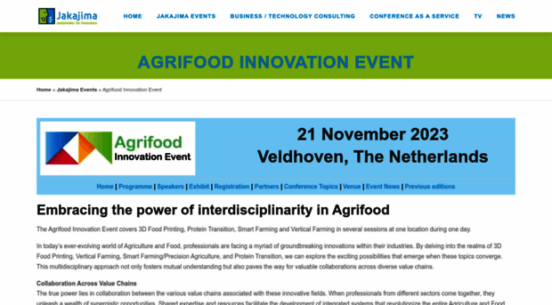 agrifoodinnovationevent.com