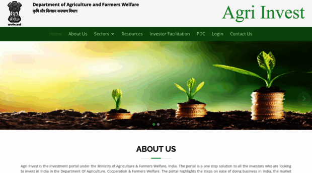 agriinvest.dac.gov.in