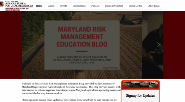 agrisk.umd.edu