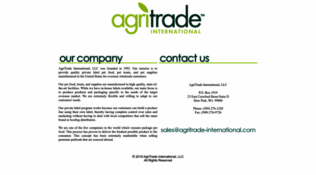 agritrade-international.com