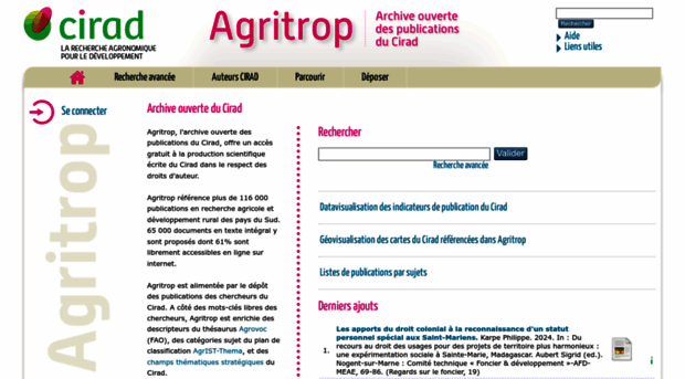 agritrop.cirad.fr