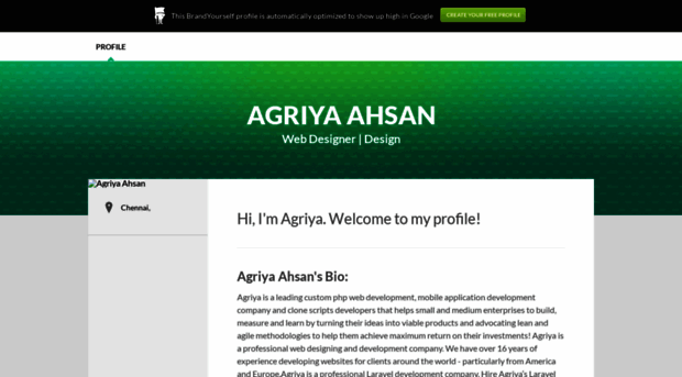 agriya.brandyourself.com