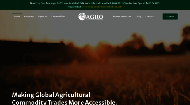 agromaritimecommodities.com