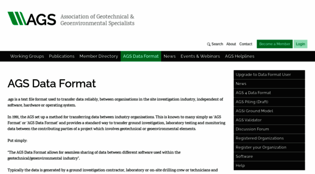 agsdataformat.com
