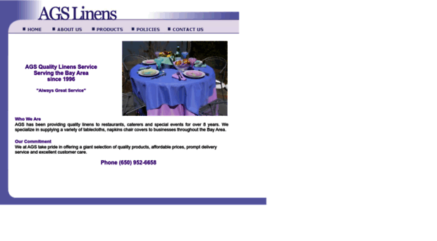 agslinens.com