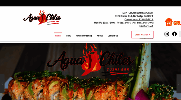 aguachilessushi.com