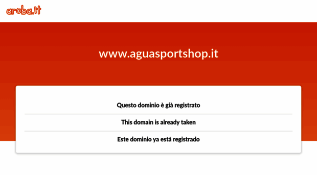 aguasportshop.it