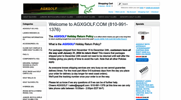 agxgolf.com