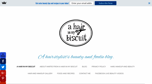 ahairinmybiscuit.com