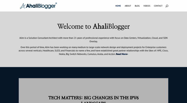ahaliblogger.tech