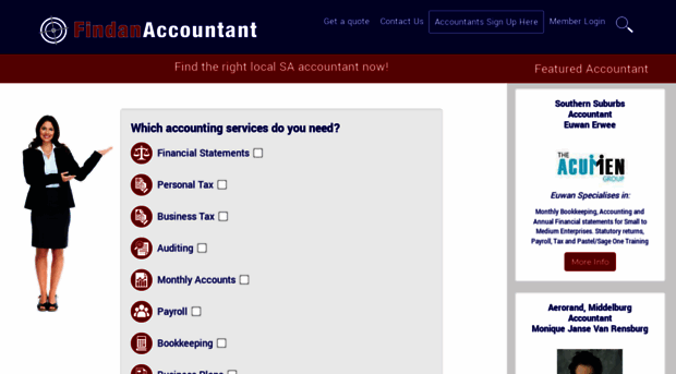 ahamandishe.findanaccountant.co.za