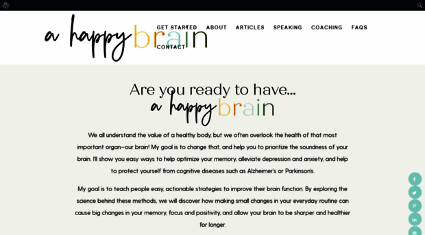 ahappybrain.com