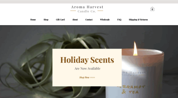 aharvestcandles.com