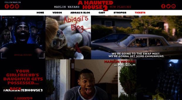 ahauntedhouse2film.com