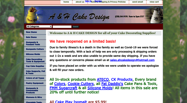 ahcakedesign.com