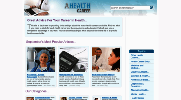 ahealthcareer.co.uk