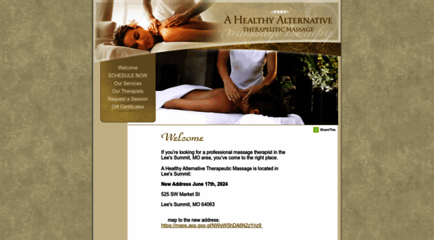 ahealthyalternativemassage.com