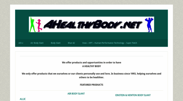 ahealthybody.net