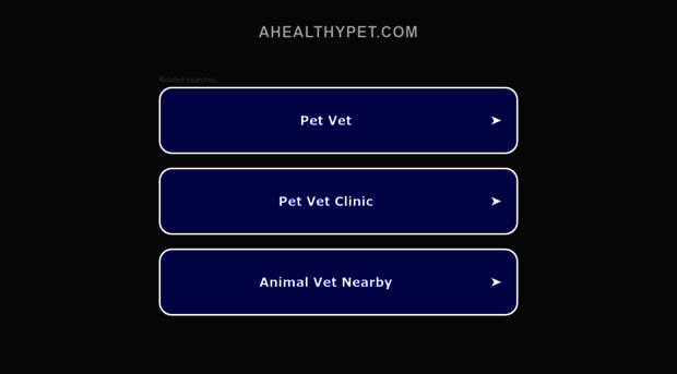 ahealthypet.com