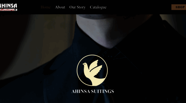 ahinsasuitings.com