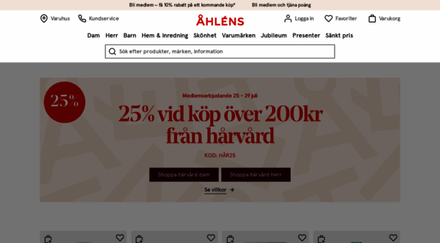 ahlens.se