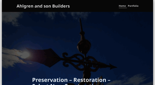 ahlgrenandsonbuilders.com