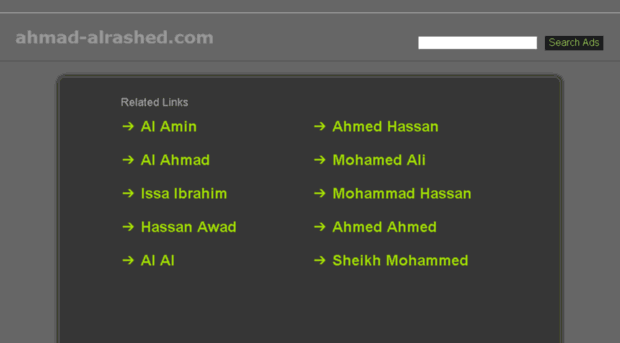 ahmad-alrashed.com