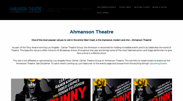 ahmansontheatre.net