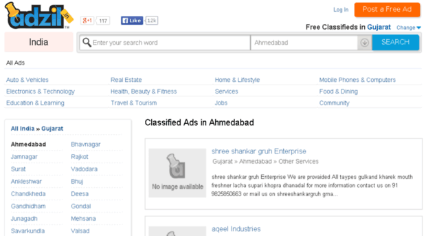 ahmedabad.adzil.in