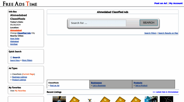 ahmedabad.freeadstime.org
