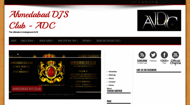 ahmedabaddjsclub.com