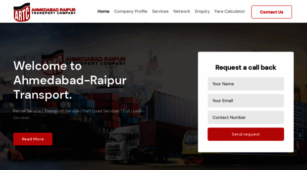 ahmedabadraipurtransport.com