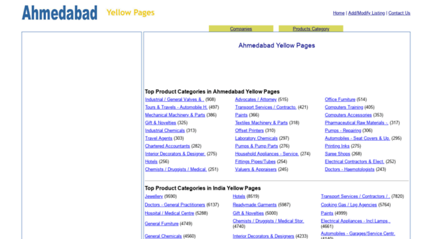 ahmedabadyellowpages.net