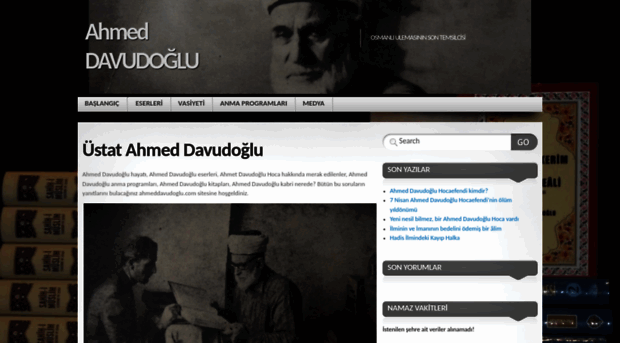 ahmeddavudoglu.com